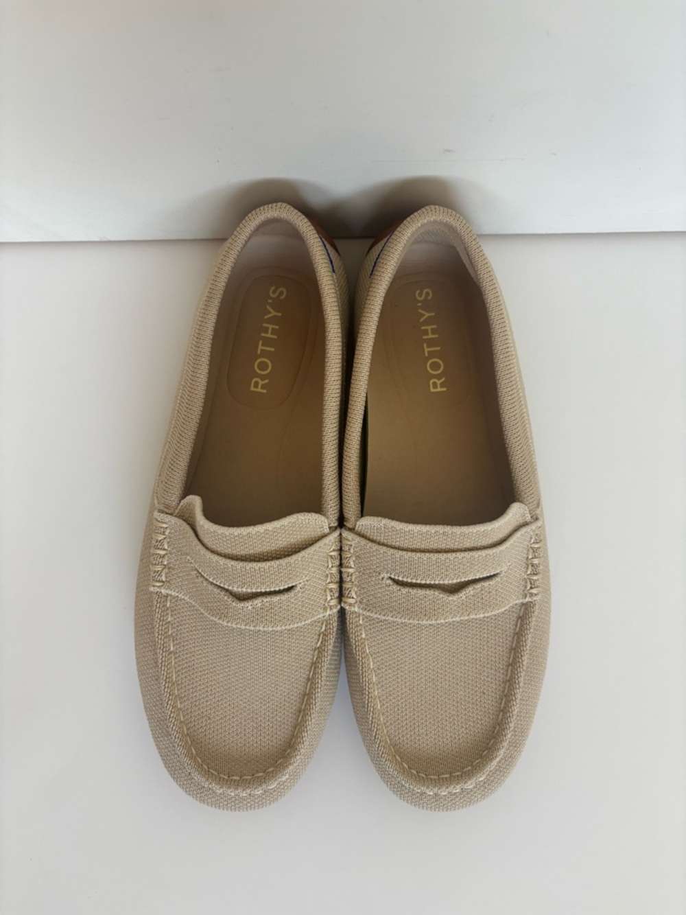 Rothy's Women’s The Daily Driver Loafers in Sesame Size 6 - Picture 6 of 9